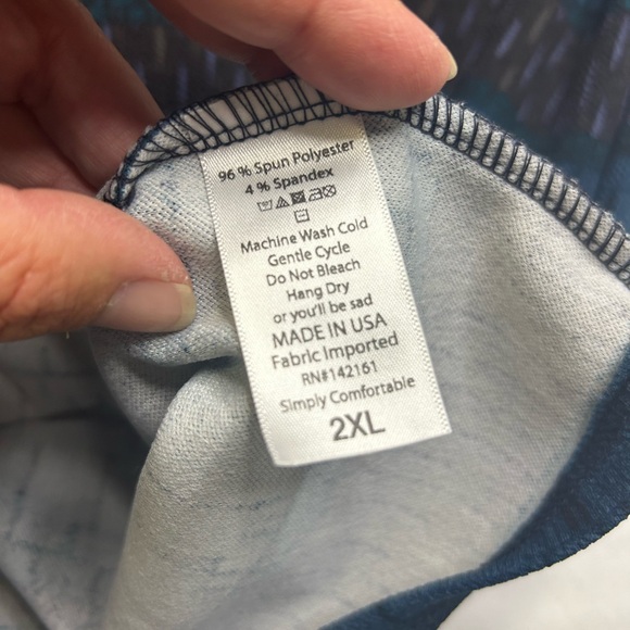 LuLaRoe 2XL 'Cassie' Pencil Skirt. SKU A27 - Picture 5 of 7